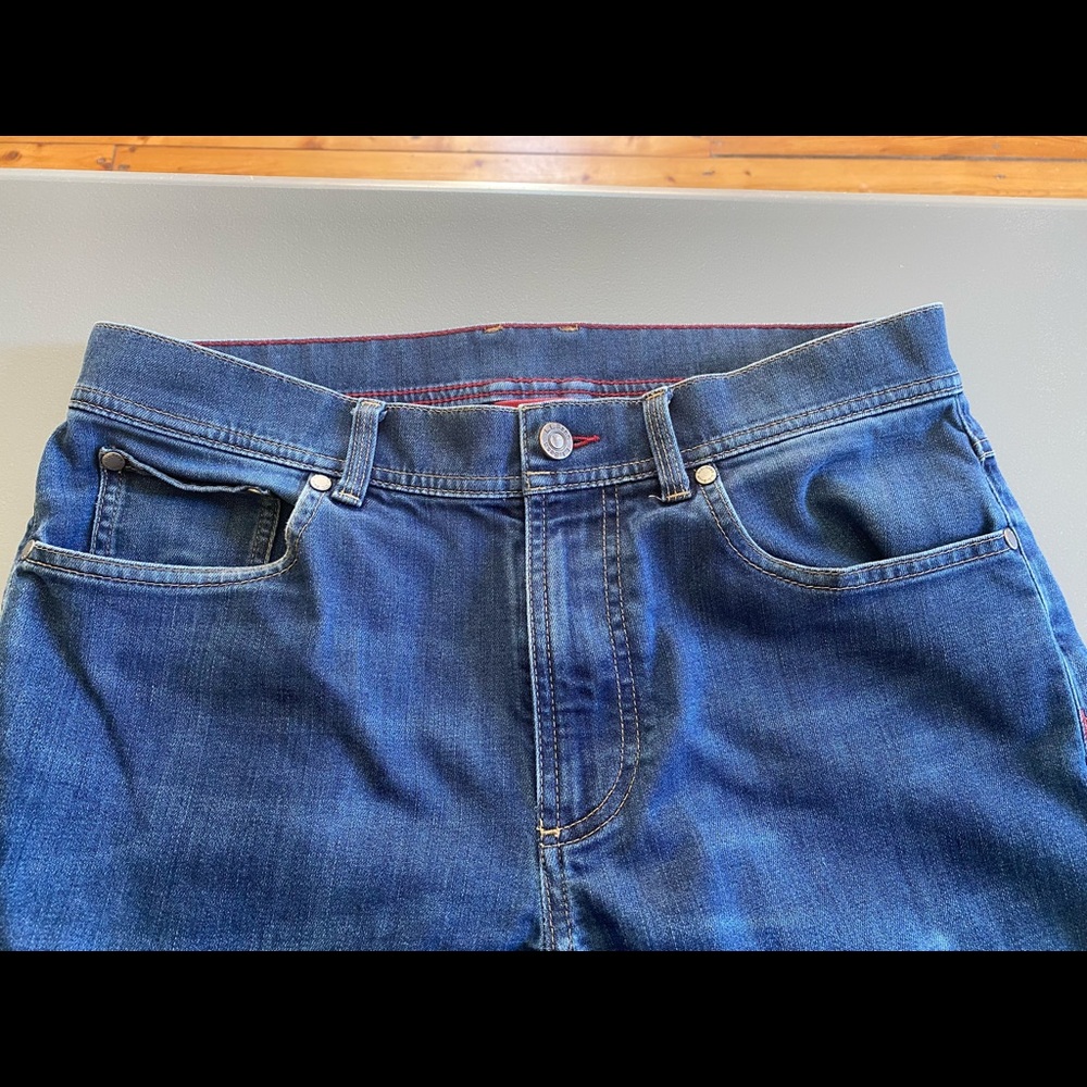Mens LL Bean Cliffside Cordura Jeans 32 x 30